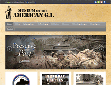 Tablet Screenshot of americangimuseum.org